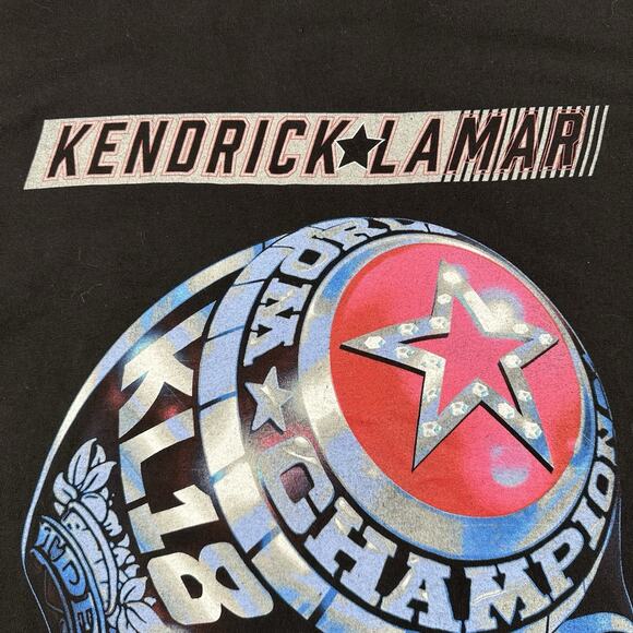 Kendrick Lamar Shirt Men’s Large Championship Tour Ring Rap TDE Hip Hop‎ - Picture 6 of 16